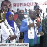 Meeting triomphal à Diokoul Ndiayène: Bara Diouf en première ligne pour la victoire de Pastef