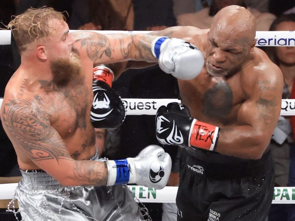 Mike Tyson s’incline face à Jake Paul : une défaite historique entre gloire passée et polémique