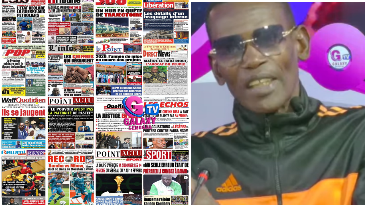 Galaxy Matinale: suivez la revue des titres avec Pa Youssou Wélé