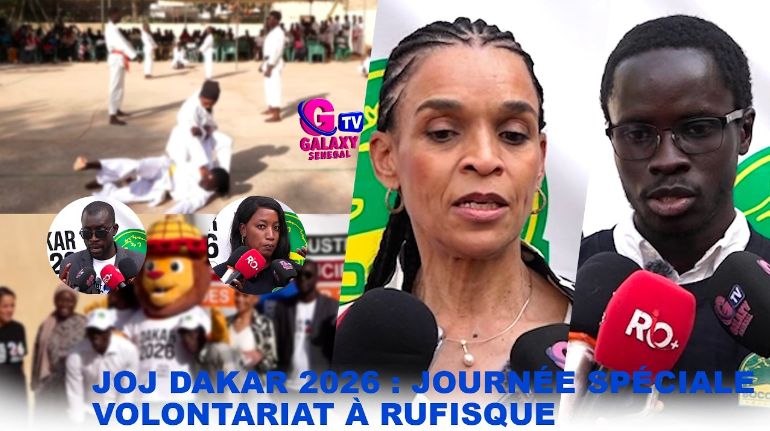 JOJ Dakar 2026 : Journée spéciale volontariat à Rufisque