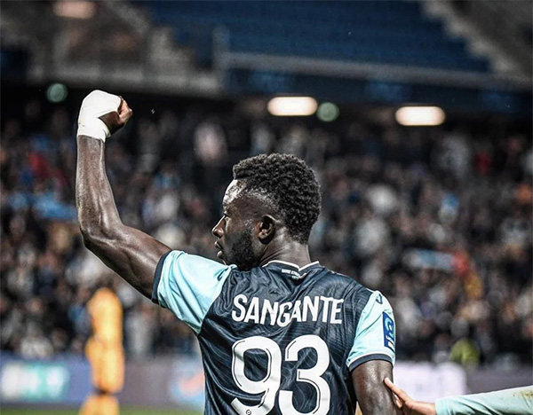 Mercato: Arouna Sangante en route pour le FC Séville cet été