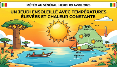 Météo: chaleur extrême à l’intérieur, littoral tempéré ce jeudi