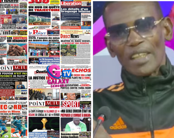 Galaxy Matinale: suivez la revue des titres avec Pa Youssou Wélé