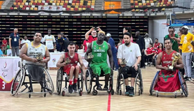 AfroParaBasket 2026 : Sénégal en Bronze, Saliou Diène dans le cinq majeur
