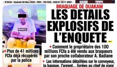 Sénégal: Unes des journaux du samedi 29 mars 2025