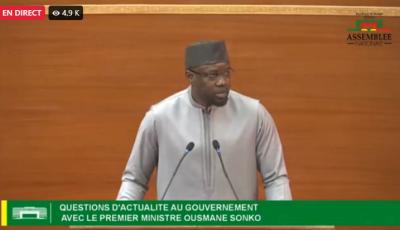 Ousmane Sonko à l’Assemblée : « Le franc CFA n’est pas adéquat à notre destinée »