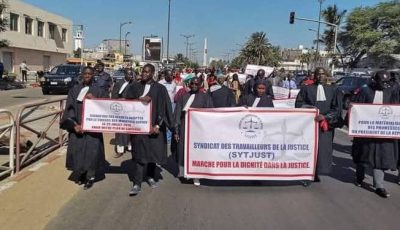 Le SYTJUST rejette le Pacte national et annonce la reprise de sa mobilisation